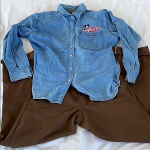 limited edition Jerry LeighxWalt Disney chambray